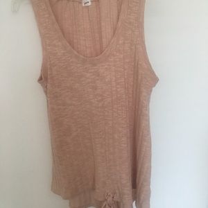 Knit tank top
